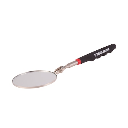 Steelman 29" Telescoping 3.25" Round Inspection Mirror 41820